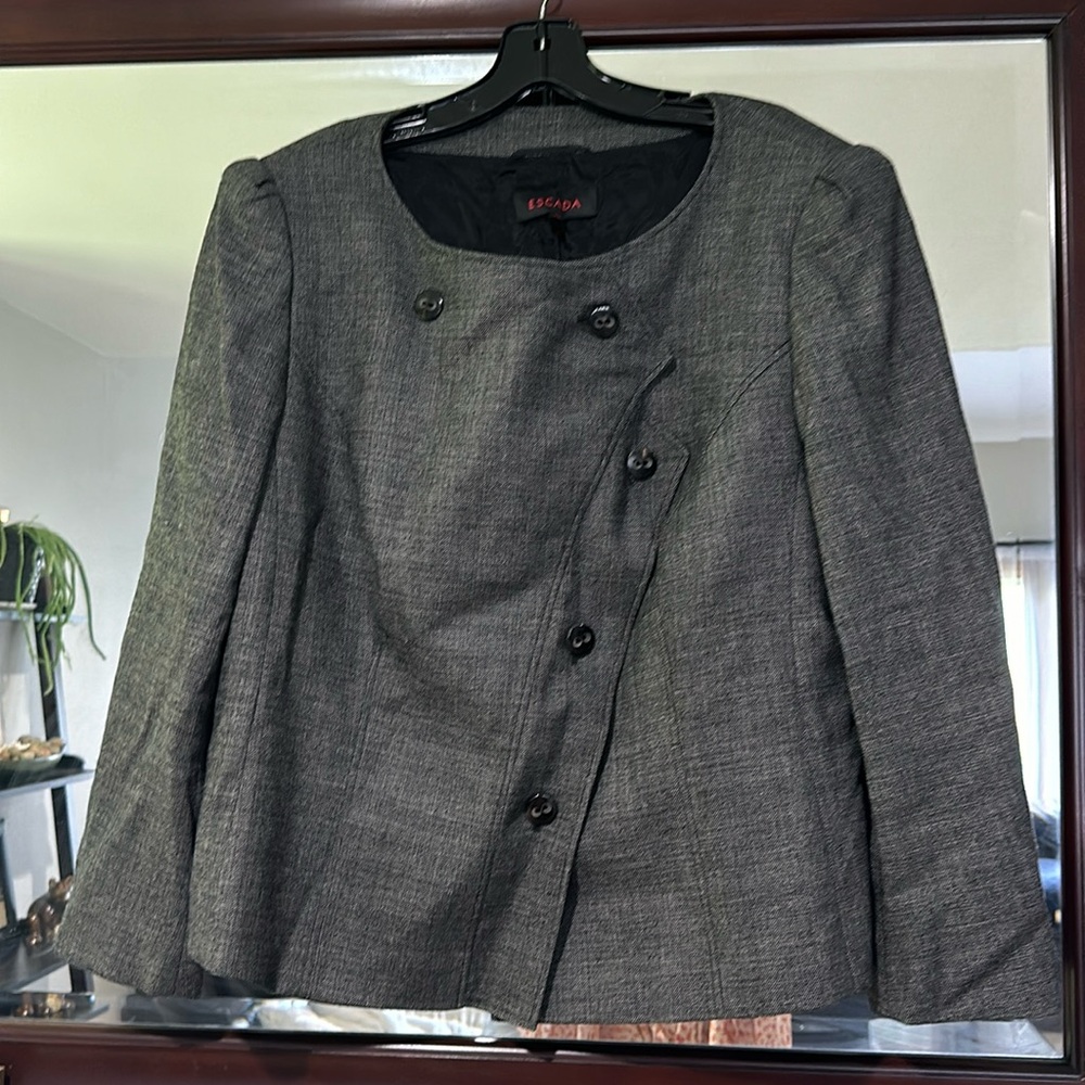 Authentic Escada Asymmetrical Blazer - image 1